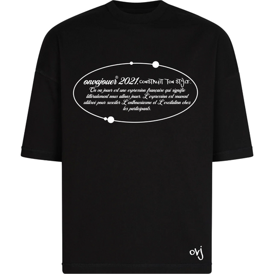 Classic black - je t'aime tee